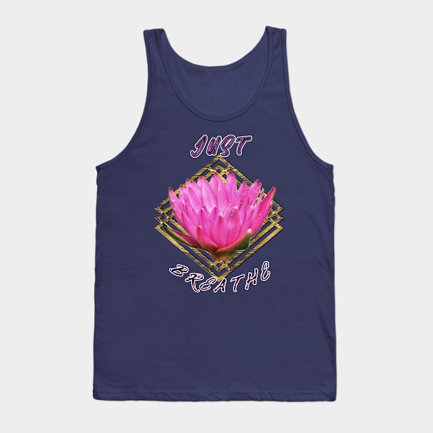 The Water Lily Tank Top by RoxanneG